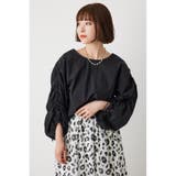 BLK | アームシャーリング2WAYトップス | RODEO CROWNS WIDE BOWL