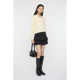 VELOUR TOUCH KNIT ポロ | MOUSSY OUTLET | 詳細画像3 