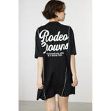 BLK | ドッキングメロウニットワンピース | RODEO CROWNS WIDE BOWL