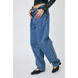 OVER WAIST ルーズストレートデニム | MOUSSY OUTLET | 詳細画像5