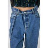 OVER WAIST ルーズストレートデニム | MOUSSY OUTLET | 詳細画像9