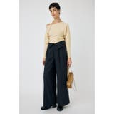 FOLD WAIST ワイドスラックス | MOUSSY OUTLET | 詳細画像11 