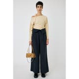 FOLD WAIST ワイドスラックス | MOUSSY OUTLET | 詳細画像12 