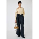 C.GRY | FOLD WAIST ワイドスラックス | MOUSSY OUTLET