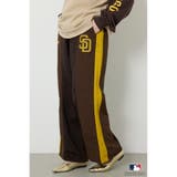 BRN | (MLB)ドッキングトラックパンツ | RODEO CROWNS WIDE BOWL