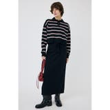 BLK | PENCIL ニットスカート | MOUSSY OUTLET