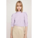 L/PUR1 | PUFF SLEEVE GATHER CUT トップス | SLY OUTLET