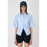 STRIPE BACK LACE UP シャツ | MOUSSY OUTLET | 詳細画像8