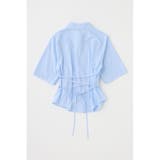 STRIPE BACK LACE UP シャツ | MOUSSY OUTLET | 詳細画像16