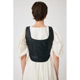 F/LEATHER BUSTIER トップス | MOUSSY OUTLET | 詳細画像4 