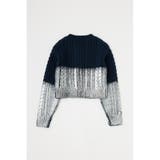 FOIL PRINT CABLE カーディガン | MOUSSY OUTLET | 詳細画像17 