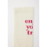 シャギーメッセージロゴソックス | RODEO CROWNS WIDE BOWL | 詳細画像3 