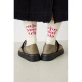 シャギーメッセージロゴソックス | RODEO CROWNS WIDE BOWL | 詳細画像8 