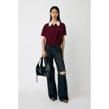 HALF SLEEVE ニットポロ | MOUSSY OUTLET | 詳細画像11