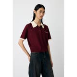 HALF SLEEVE ニットポロ | MOUSSY OUTLET | 詳細画像13
