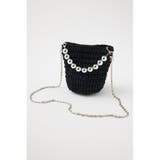 KNITTED サテンバッグ | MOUSSY OUTLET | 詳細画像4 