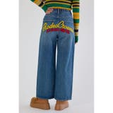 柄BLU5 | HIP EMB LOOSE DENIM | RODEO CROWNS WIDE BOWL