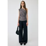 PLAID ONE SHOULDER ブラウス | MOUSSY OUTLET | 詳細画像4