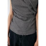 PLAID ONE SHOULDER ブラウス | MOUSSY OUTLET | 詳細画像11