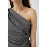 PLAID ONE SHOULDER ブラウス | MOUSSY OUTLET | 詳細画像10