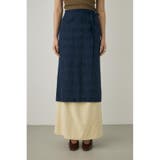 シアーチェックエプロンスカート オーガニックコットン使用 | MOUSSY OUTLET | 詳細画像7