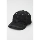 BLK | washed-denim CAP | RODEO CROWNS WIDE BOWL