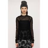 ASYMMETRY MESH L／S トップス | SLY OUTLET | 詳細画像8 