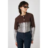 FOIL PRINT CABLE カーディガン | MOUSSY OUTLET | 詳細画像6 