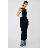 BLK | HORIZON NECK キャミドレス | MOUSSY OUTLET