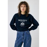 NVY | JACQUARD MOUSSY ニットトップス | MOUSSY OUTLET