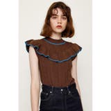 FRONT FRILL KNIT トップス | SLY OUTLET | 詳細画像20