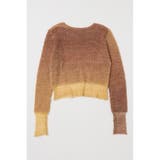 GRADATION CROPPED KNIT トップス | MOUSSY OUTLET | 詳細画像7 