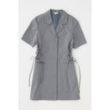 LACE UP TAILORED ドレス | MOUSSY OUTLET | 詳細画像19