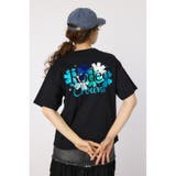 BLK | Flower Logo Embroidery Tシャツ | RODEO CROWNS WIDE BOWL