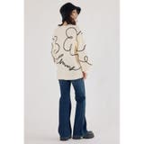 Embroideryラインロゴニットトップス | RODEO CROWNS WIDE BOWL | 詳細画像7