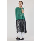 D/GRN3 | レースドッキングブラウジングワンピース | RODEO CROWNS WIDE BOWL