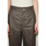 LINEN BLEND COATING WIDE パンツ | SLY OUTLET | 詳細画像8