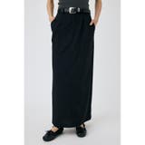 BLK | FLARE BACK マキシスカート | MOUSSY OUTLET