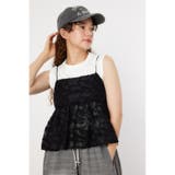 BLK | フリンジキャミソール | RODEO CROWNS WIDE BOWL