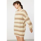 柄BEG5 | グラデーションニットワンピース | RODEO CROWNS WIDE BOWL