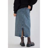 カーブデニムマキシスカート | RODEO CROWNS WIDE BOWL | 詳細画像18 