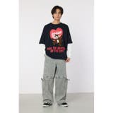 ハートパネルレイヤードロングスリーブTシャツ | RODEO CROWNS WIDE BOWL | 詳細画像26