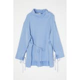 STAND NECK RIBBON シャツ | MOUSSY OUTLET | 詳細画像8
