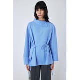 STAND NECK RIBBON シャツ | MOUSSY OUTLET | 詳細画像1