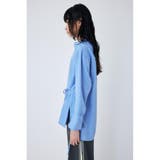 STAND NECK RIBBON シャツ | MOUSSY OUTLET | 詳細画像2