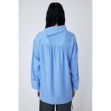 STAND NECK RIBBON シャツ | MOUSSY OUTLET | 詳細画像3