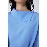 STAND NECK RIBBON シャツ | MOUSSY OUTLET | 詳細画像4