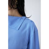 STAND NECK RIBBON シャツ | MOUSSY OUTLET | 詳細画像5