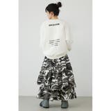 CAMOランダムティアードスカート | RODEO CROWNS WIDE BOWL | 詳細画像5 