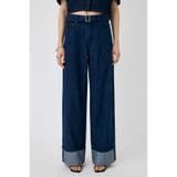 BELTED WIDE ストレートデニム | MOUSSY OUTLET | 詳細画像9 